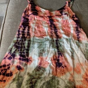 Tie-dye tank top